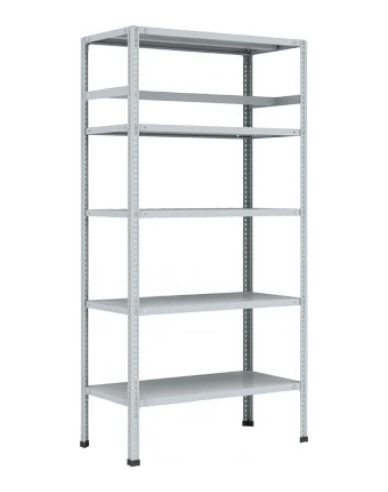 Пример установки продольных разделителей Титан МС. Стеллаж в комплект не входит. Продольный разделитель Титан МС 1000×800 мм