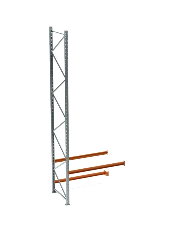 Секция дополнительная паллетного стеллажа СП 5000x1800x1100, 1 ярус (1310 кг на ярус, 5900 кг на секцию)