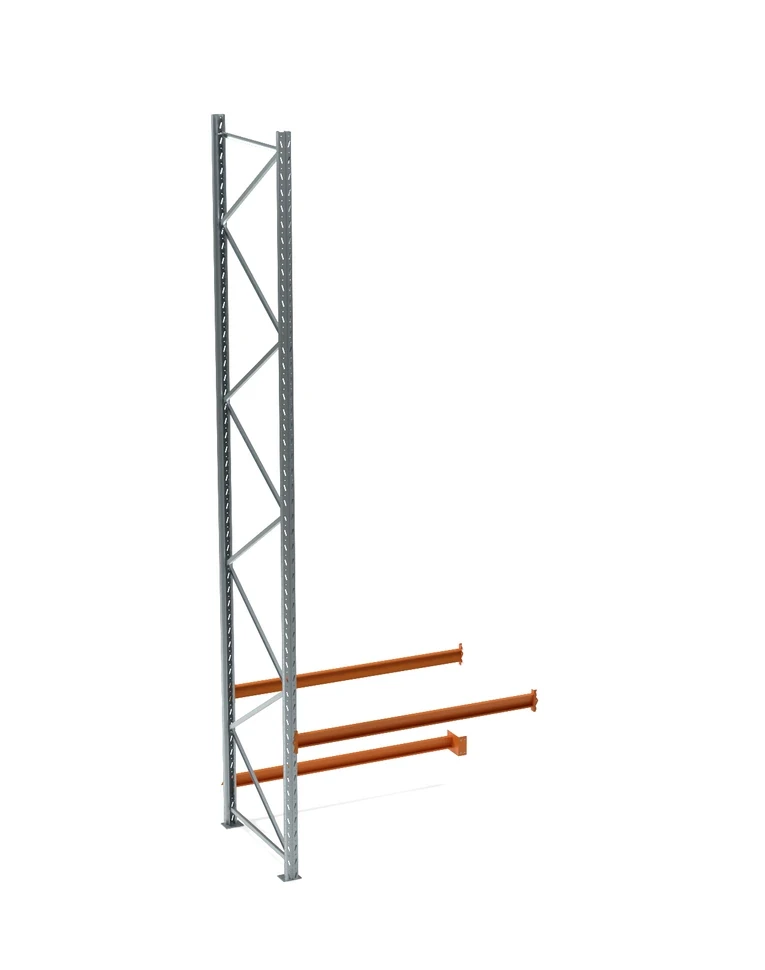 Секция дополнительная паллетного стеллажа СП 5000x1800x1100, 1 ярус (1310 кг на ярус, 5900 кг на секцию)