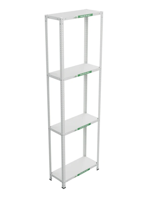Стеллаж металлический Титан МС-750 2300x700x300 4 полки