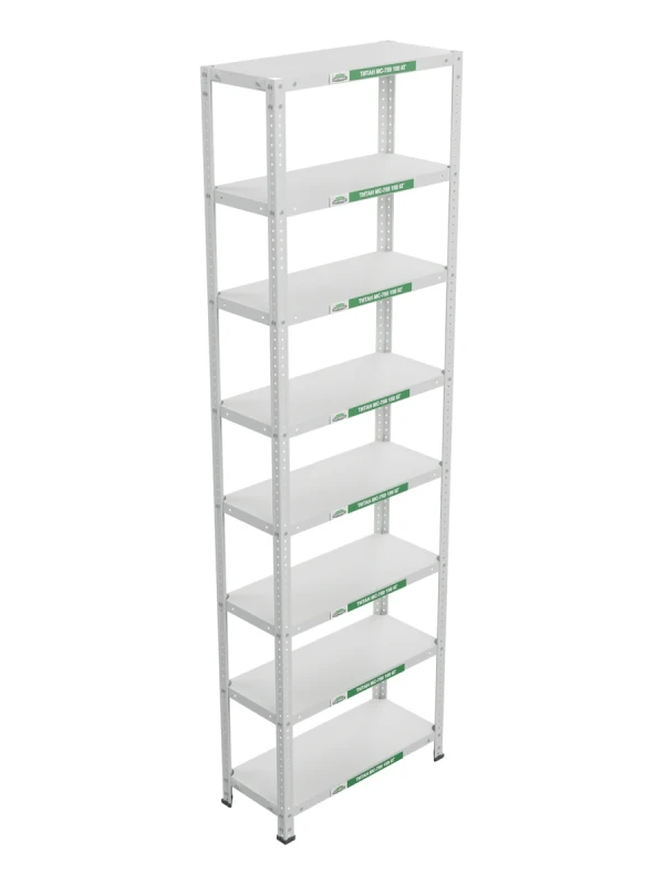 Стеллаж металлический Титан МС-750 2300x700x300 8 полок