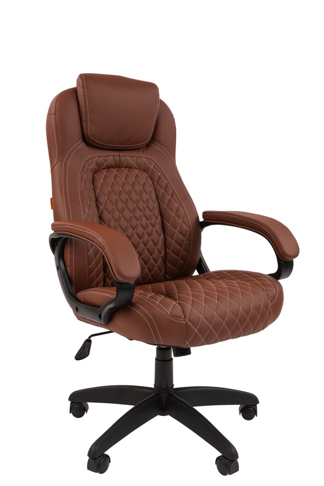 Офисное кресло Chairman 432 Россия экопремиум коричневая