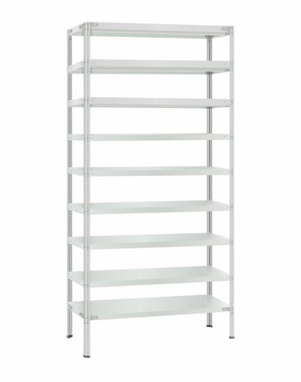 Стеллаж металлический Титан МС-500 2400х1000х600 9 полок