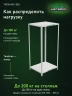 Стеллаж металлический Титан МС-500 1500х700х600 2 полки