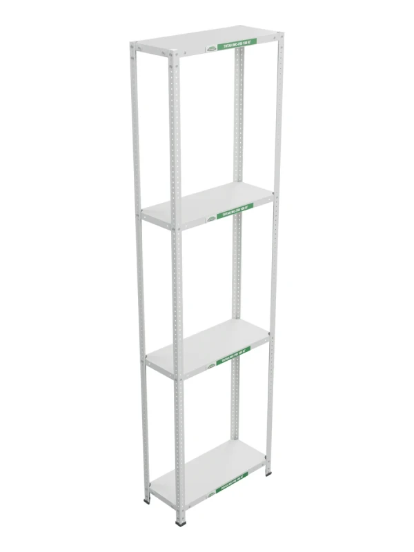 Стеллаж металлический Титан МС-750 2500x700x300 4 полки