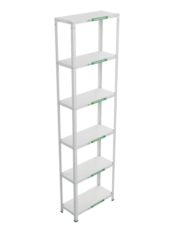Стеллаж металлический Титан МС-750 2500x700x300 6 полок