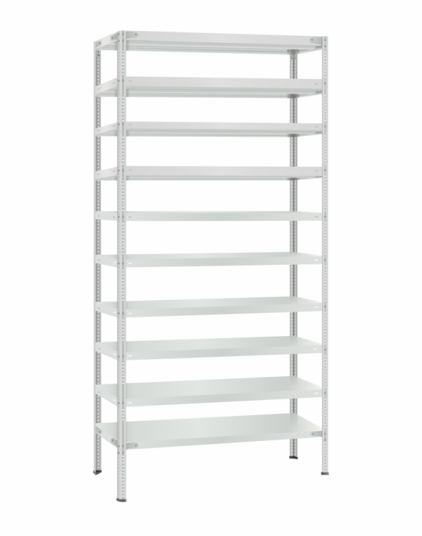 Стеллаж металлический Титан МС-500 3000х1000х300 10 полок