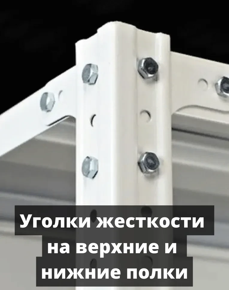 Стеллаж металлический Титан МС-750 2200x700x600 10 полок Стеллаж металлический Титан МС-750 2200x700x600 10 полок