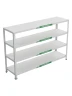 Стеллаж металлический Титан МС-500 1000х1500х400 4 полки Стеллаж металлический Титан МС-500 1000х1500х400 4 полки