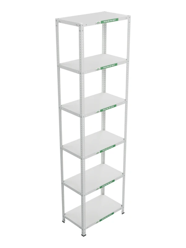 Стеллаж металлический Титан МС-750 2500x700x400 6 полок