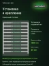 Стеллаж металлический Титан МС-500 1200х1000х400 10 полок
